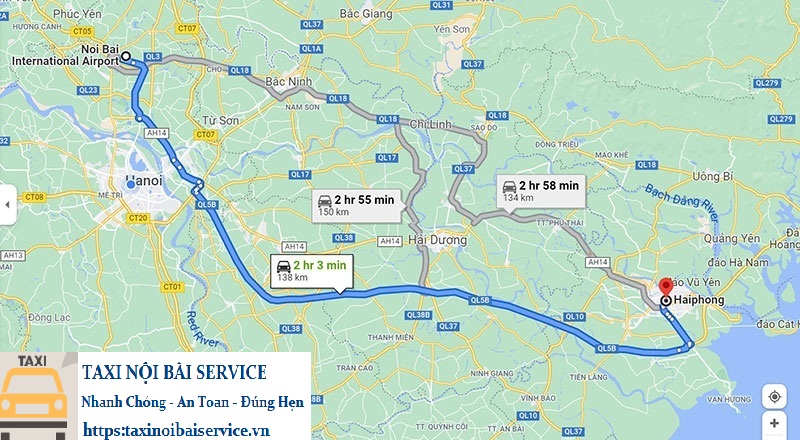 Kinh Nghiệm di chuyển Nội Bài đi Hải Phòng