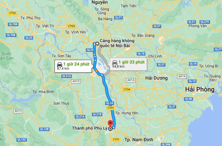 taxi nội bài đi bình lục hà nam